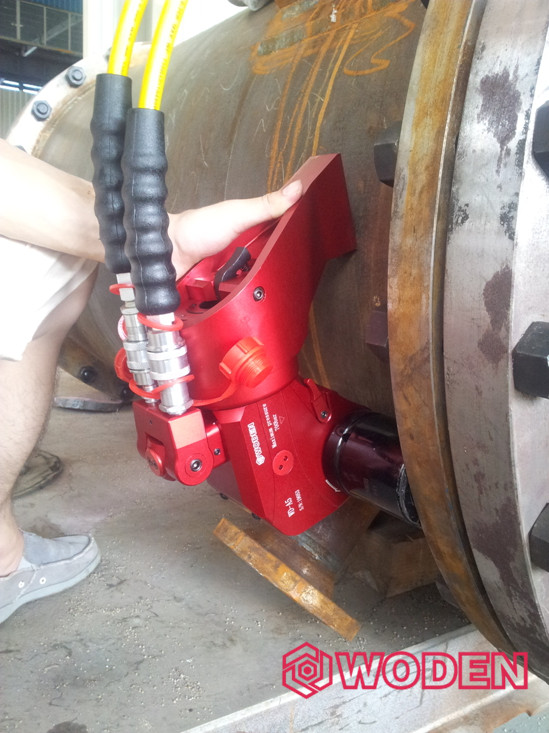 沃頓液壓扳手應用于寧波某壓力容器企業