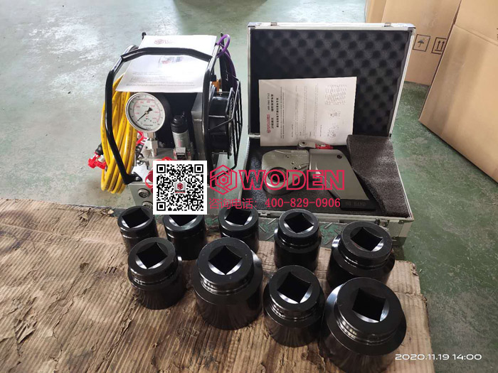 石家莊鋼鐵廠客戶再次“佩奇”沃頓液壓扳手!