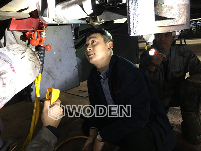 沃頓技術員在合肥某機務段培訓 沃頓技術員在合肥某機務段培訓