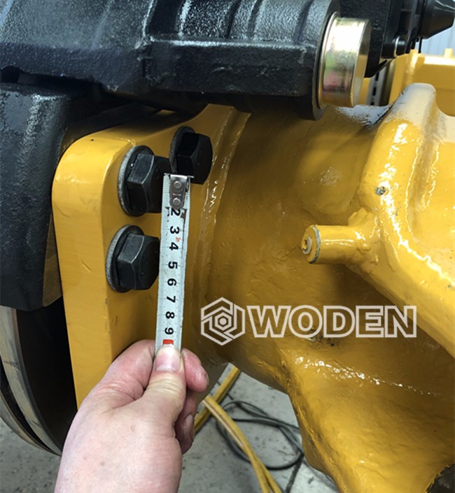 沃頓液壓扳手售前到用戶現場測量選型情景 沃頓液壓扳手售前到用戶現場測量選型情景