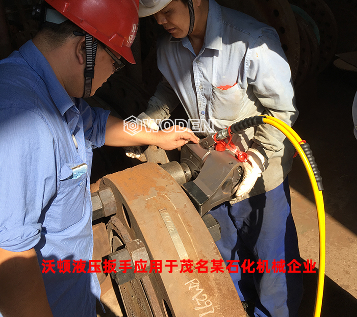 沃頓液壓扳手使用場景 沃頓液壓扳手使用場景